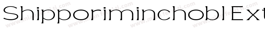 Shipporiminchob1 Ext字体转换